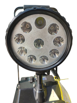 10*3W Explosionssichere LED-Portable-Arbeitslicht GRP Vollkunststoff ATEX zugelassen für Marine Ölgaszone1