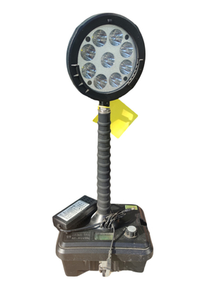 Zone 1 Offshore Onshore Explosionssicher portable LED Arbeitsbeleuchtung Vollkunststoff GRP 100-295VAC für Öl Gefährdete Umwelt