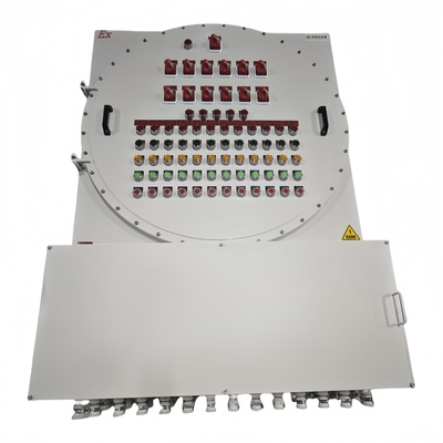 ATEX 380V Flammdichte Steuerungen Industrie-Stromverteilungs-Panel Aluminium-Material Korrosionsschutz IP66 für Gefahrenzone1 2 21 22 Nennstrom ≤ 250A