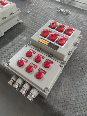 Energie- ATEX Explosionssichere Steuerungsanlage Flammfeste elektrische Steuerungskisten 220/380Vac G1/2" G3/4" G1 G1.1/4" G1.1/2" G2