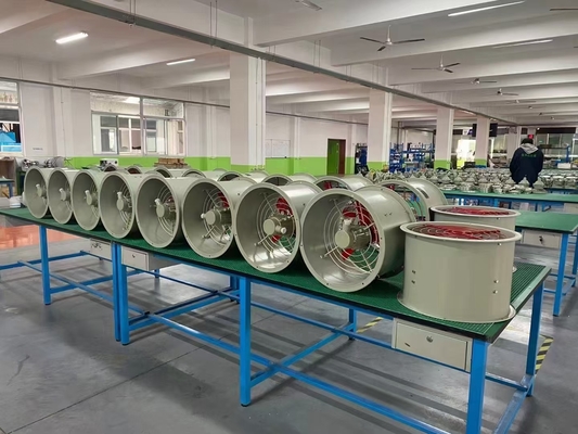 200-750 mm Durchmesser funkensichere Lüftungsventilator 2000-10800m3/h CFM Industrielüftung