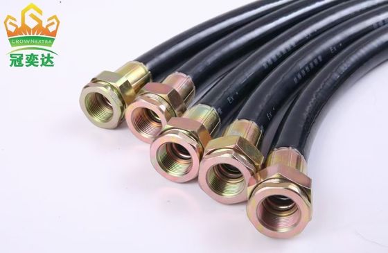 GAS DUST Umgebung Explosionsgeschützte Flexible Leitung Gummi und Edelstahl Chemikalienbeständigkeit Gut für industrielle Anwendungen