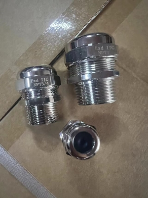 Großhandel Lieferung Gute Qualität Silber Explosionssicher Metall wasserdicht Kabel Dress für ungepanzerte oder gepanzerte Kabel