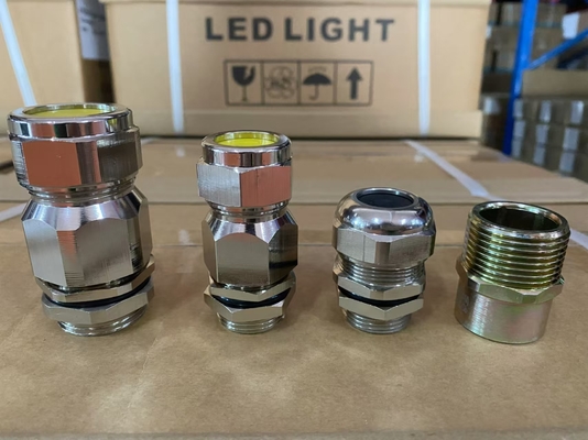 Messing Ex-Proof-Kabelkranze für 6-12 mm-Kabel mit ATEX IECEx INMETRO