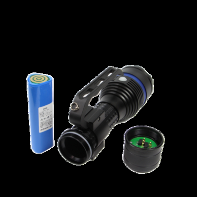 Hochhelligkeit wiederaufladbare LED-Explosionssichere tragbare Taschenlampe ATEX IECEx für gefährliche Industriegebiete