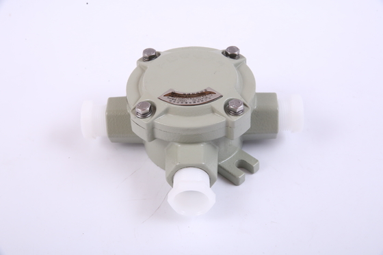 Wasserdicht Korrosionsbeständig WF2 Explosionsbeständig Elektrische Verbindungskiste Druckguss Aluminium IP65 2 3 Einträge Horizont
