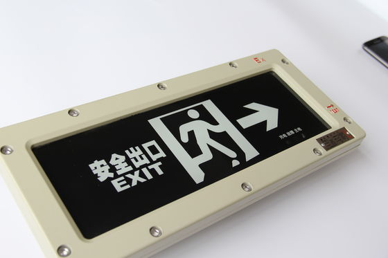 Explosionsgeschützte Notausgangsleuchte für explosionsgefährdete Bereiche