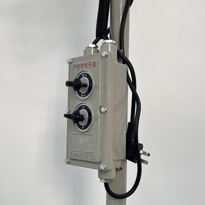 Explosionssicherer Pivoting-Ventilator mit Wandmontage BFC-Serie 0,37 kW bis 0,75 kW Stahl und Aluminium