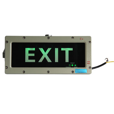 Warmverkauf Explosionssicherheit LED-Notlicht Ausgangsschild ATEX IP66 Explosionssicherheit LED-Ausgangsschild Licht für Zone 1 Zone 2