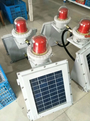 Transparente explosionsgeschützte LED-Flutlichter, energieeffizient und langlebig, mit rotem Design