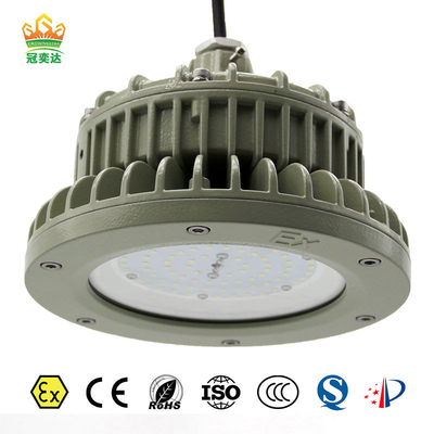 Industrielle explosionsgeschützte LED-Hallenleuchte IP66 wasserdicht 100W-200W mit ATEX CNEX Zertifizierung für Anwendungen in Gefahrenzone 1 & 2