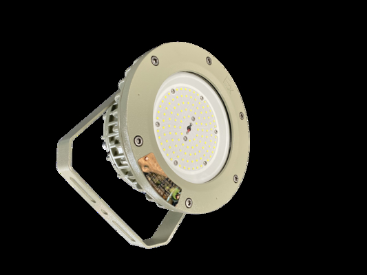 Industrielle explosionsgeschützte LED-Hallenleuchte IP66 wasserdicht 100W-200W mit ATEX CNEX Zertifizierung für Anwendungen in Gefahrenzone 1 & 2
