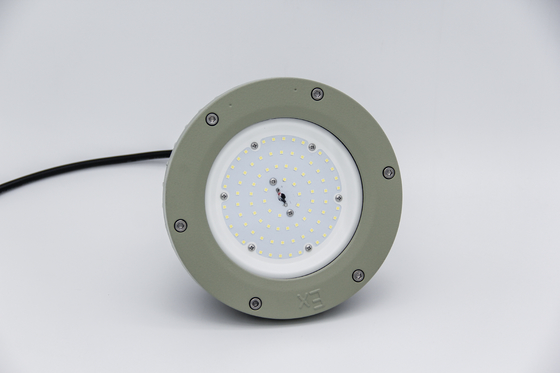 Industrielle explosionsgeschützte LED-Hallenleuchte IP66 wasserdicht 100W-200W mit ATEX CNEX Zertifizierung für Anwendungen in Gefahrenzone 1 & 2
