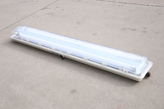ATEX 1200mm Länge 2*18w doppelrohrige, explosionssichere, led-lineare Leuchte für Zone 1 und 2, Zone 21 und 22