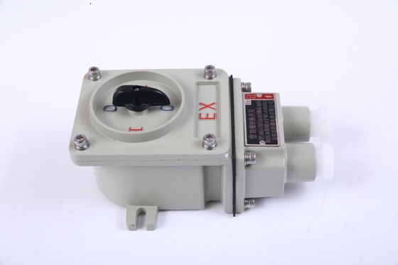 Warmverkauf AC220V/380V Aluminiumlegierung Explosionssicherung Wechselschalter 5 Jahre Garantie Atex