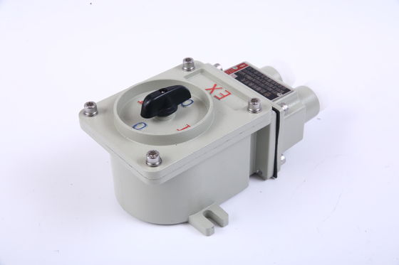 Warmverkauf AC220V/380V Aluminiumlegierung Explosionssicherung Wechselschalter 5 Jahre Garantie Atex