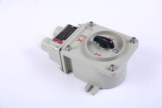 Warmverkauf AC220V/380V Aluminiumlegierung Explosionssicherung Wechselschalter 5 Jahre Garantie Atex