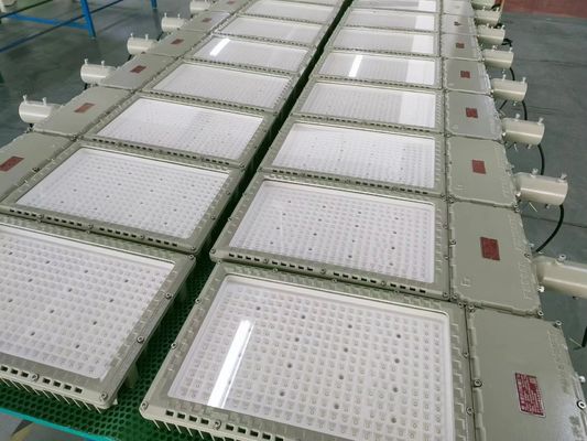 Changzhou Company Information Explosion Proof LED-Floodlicht mit 115-130 Lm/W Leuchtenwirksamkeit 0,95 Leistungsfaktor
