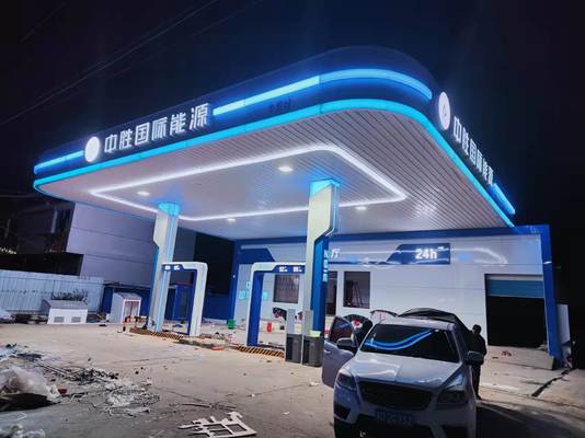 ATEX 18*18 Zoll Quadratform Explosionssicherheit 100w 130lm/w Tankstelle Licht mit fünfjähriger Garantie