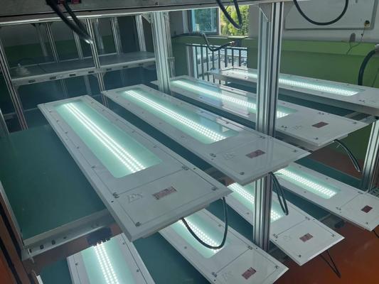 0.6M 1.2M 100LM/W Linear Led Explosionssicher 36w Industrielampe T6 LED Stahl Explosionssicher Linearlicht