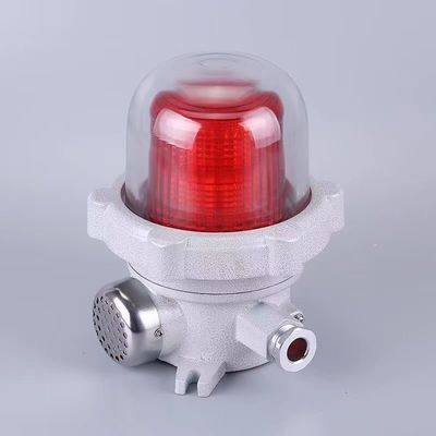 Waterproof Explosion Proof Led Light Alarm Audible And Visual Alarm  5-40W 180DB with 150 times/min