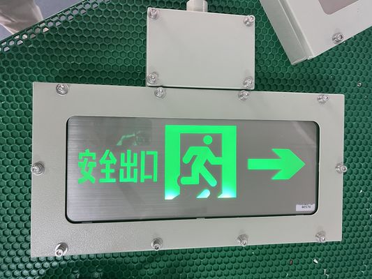 Hochfestes Aluminium 50000 Stunden lange Lebensdauer explosionsgeschützte Notausgangs-Notleuchte mit Akku