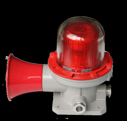 Roter, explosionssichere Alarmlicht für die Innenlampen, Lebensdauer 50000 Stunden Ex Mark II 2 G Ex Db Eb IIC T6 Gb II 2 D Ex Tb IlIC T80°C Db IP66