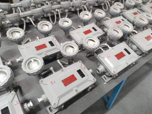 180min Flammdichte Notlicht Twin Spot für Zone 1/21 Gefährliche Orte mit ATEX-Zertifizierung