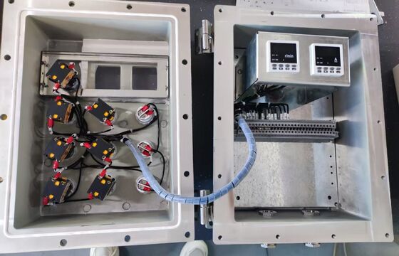IIB T4 ATEX Verteiler Flammenfeste Schalttafeln Explosionsgeschützte Schalttafel Aluminiumlegierungsgehäuse für Öl & Gas