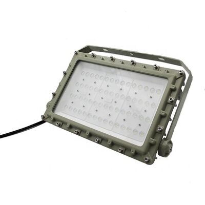 OEM explosionsgeschütztes LED-Flutlicht CRI Ra80 IP66 WF2 Schutz für gefährliche Umgebungen, industrielle Beleuchtung