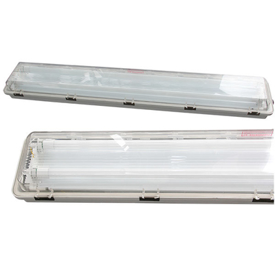 2x48" explosionsgeschützte LED-Röhrenleuchte – 115 lm/W ABS-Gehäuse für gefährliche Industriegebiete