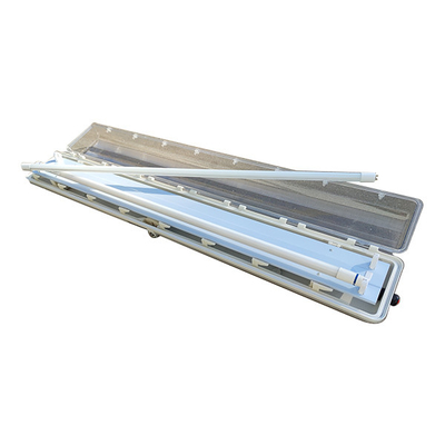 ATEx IP66 18w LED Explosion Proof Tube Licht 2x18W 3x18W starker Aufprall Vollplastik Leuchtstofflicht