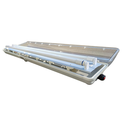 ATEx IP66 18w LED Explosion Proof Tube Licht 2x18W 3x18W starker Aufprall Vollplastik Leuchtstofflicht