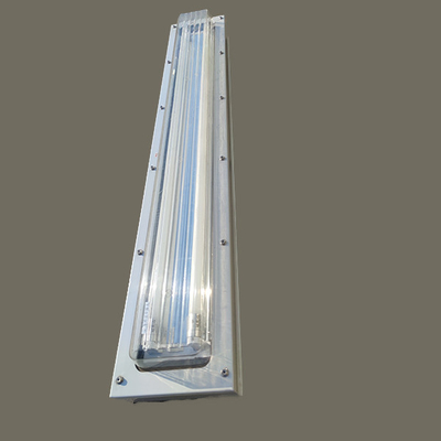 Explosionssichere Leuchtstoffleuchten für saubere Räume Hängender Typ, 2ft/3ft/4ft/5ft (1.2M), IP66 Twin Tube Tri-Proof Fixture für Garagen und gefährliche Bereiche