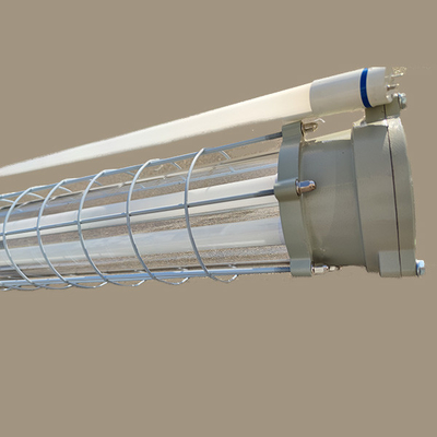 Ip66 1.2M 4Ft Led Lineare Explosionssichere Lampen Industrie 18-36W Doppelrohr Explosionssichere Fluoreszenzleuchte