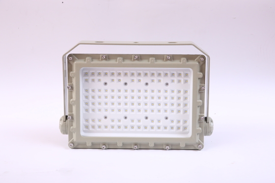 135lm/w Wirkungsgrad mit CRI Ra 80 AC100-277V Explosionssichere LED-Flutleuchte für Zone 1 2 &amp; Zone 21 22