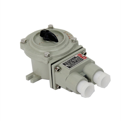 Warmverkauf AC220V/380V Aluminiumlegierung Explosionssicherung Wechselschalter 5 Jahre Garantie Atex