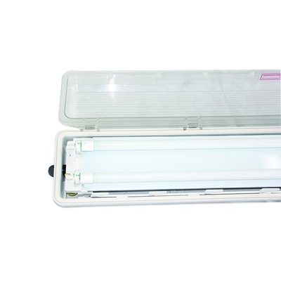 ATEx IP66 18w LED Explosion Proof Tube Licht 2x18W 3x18W starker Aufprall Vollplastik Leuchtstofflicht