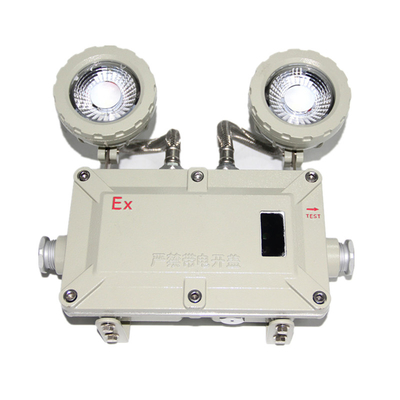 2*5w Doppelkopf Wandmontierte 220VAC 50hz Led-Notlicht mit ATEX-Zertifikat für Gefahrenbereich
