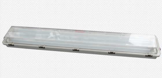 100lm/w Energieeinsparung 600mm Explosionssichere Leuchtstoffleuchten mit Schutzgrad IP66 mit 90 Minuten Notzeit