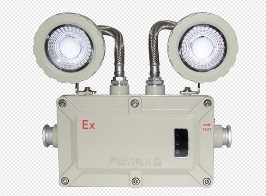 2*3Watt 5500-6500K IP66-Explosionssichere Notbeleuchtung für Zone 1, 2 &amp; Zone 21, 22