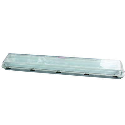 IP66 9-54w Explosionssicher Fluoreszenzlicht GRP Material 100ml/w Wirksamkeit 5 Jahre Garantie