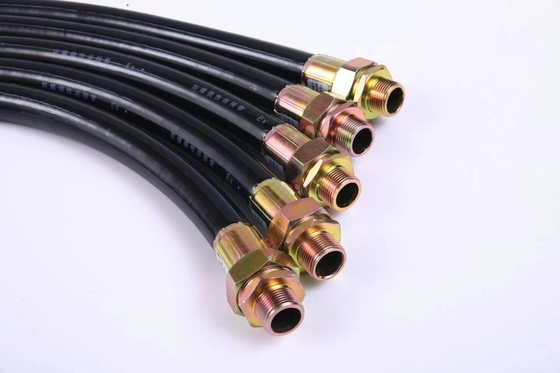 Explosionssichere flexible Leitung mit IP67-Bewertung und Gewindeanbau