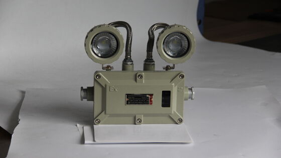 ATEX 2*3W LED Doppelköpfige Notausgangsleuchte Twin Spots Explosionsgeschützte Notleuchte für Chemieanlagen