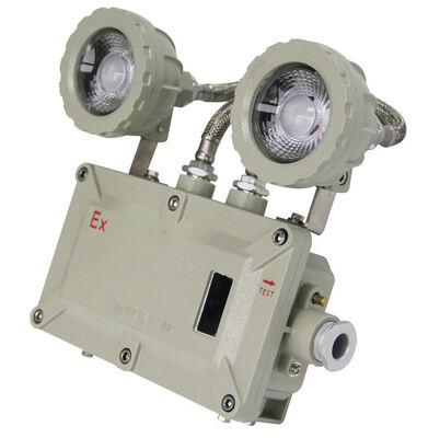 Fabrikpreis Hochwertige IP66 Twin Spots Explosionsgeschützte Notleuchte 2x3W 2*5W Notfall-LED-Leuchte