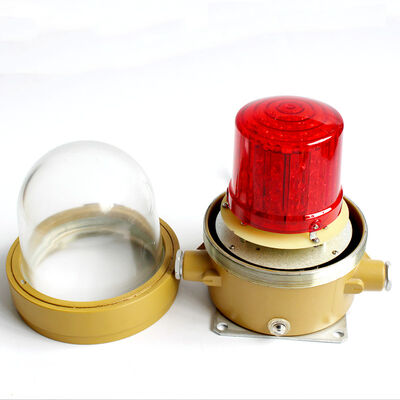 30 Stunden Arbeitszeit Explosionsgeschützte LED-Beleuchtung Aluminiumlegierung für Öl- und Gasindustrie Gefahrenbereich 1 Division 1 Offshore Onshore Zonen